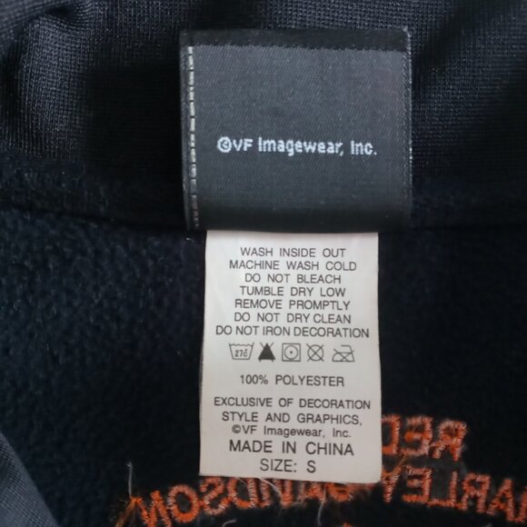 Harley-Davidson women's full zip black track jacket size small - Picture 8 of 10